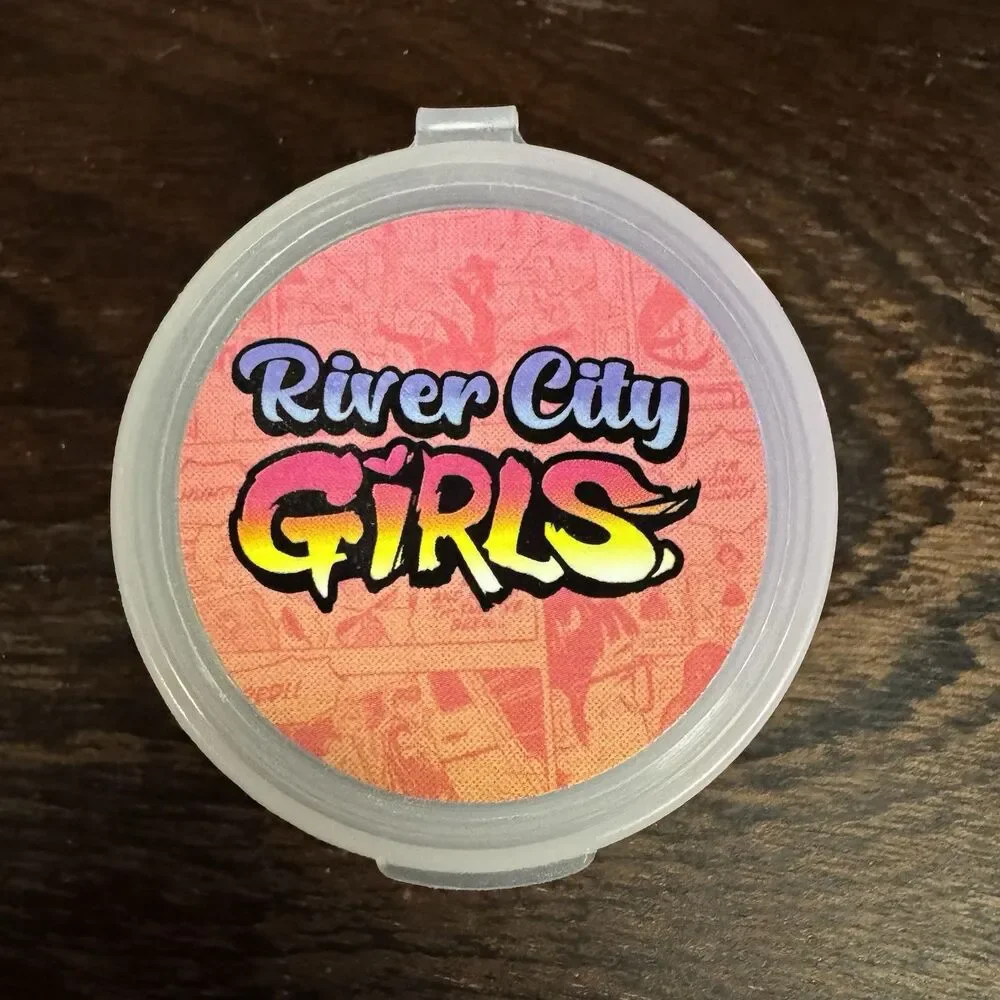 River City Girls POG Set Limited Run Games LRG Collector Caps Metal Slammer New